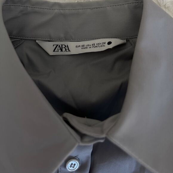 Zara Limited Edition Padded Shoulder Shirt - Picture 11 of 11